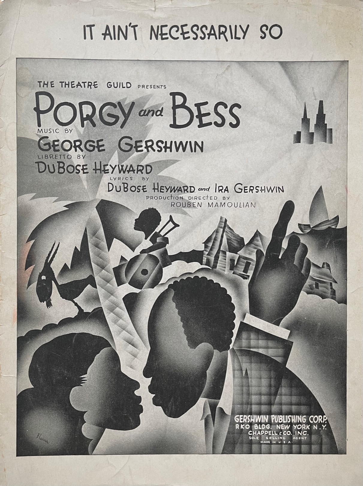 Gershwin George It Ain T Necessarily So From Porgy And Bess